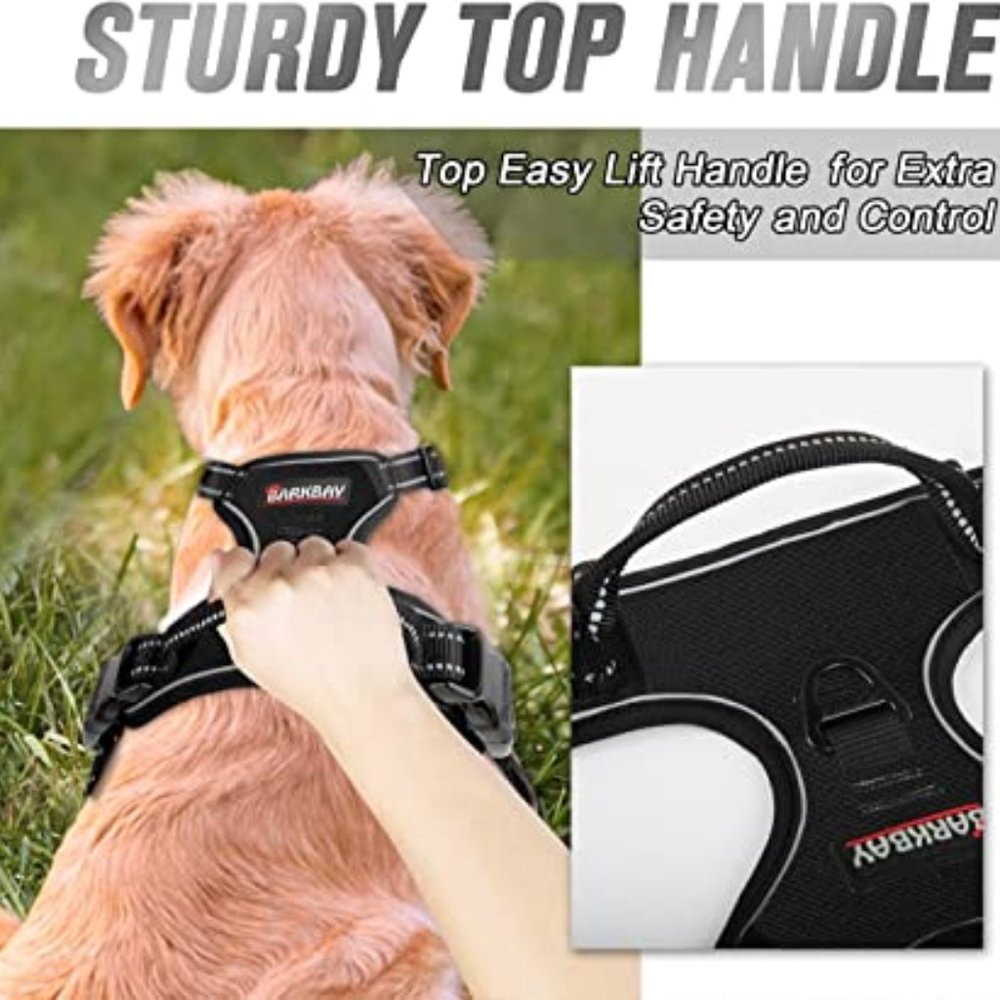BARKBAY No Pull Dog Harness Sz L